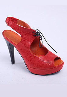 Pantofi rosii piele naturala