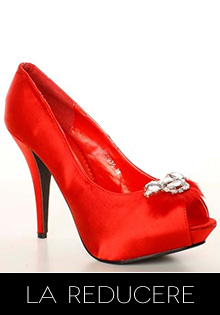 Pantofi rosii Teint