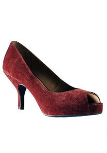 Pantofi rosu bordeaux