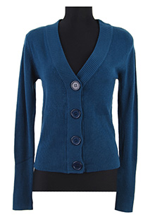 Cardigan albastru La Femme Cardigan albastru La Femme