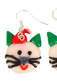 Cercei Pretty Pretties Santa`s cats