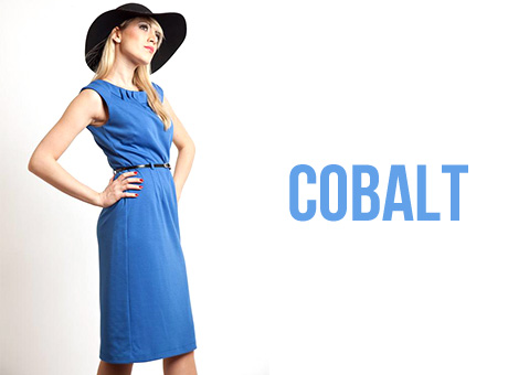 Cobalt Dress Cucuun Fashion