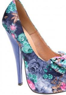 Pantofi primavara 2012: Print floral