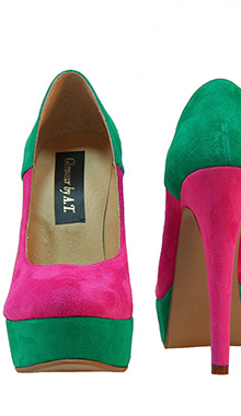 Pantofi Glamour By AT piele
