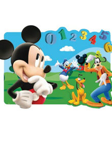 Placemat Mickey Mouse Efect 3D